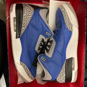 Jordan 3 Cement Blue’s